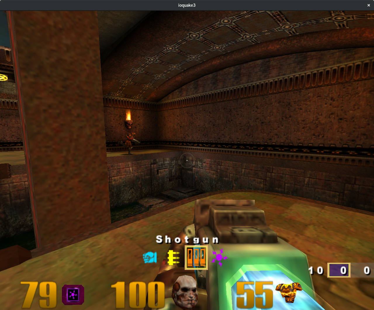 Quake 3 on Zink